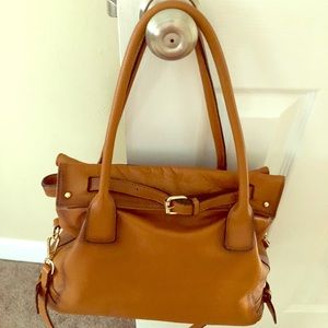 La Poet leather bag